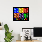 Poster Montessori (Bureau à domicile)