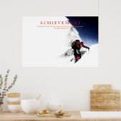 Poster Monteur de devis de motivation en haut (Cuisine)