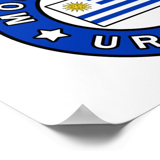 Poster Montevideo Uruguay (Coin)
