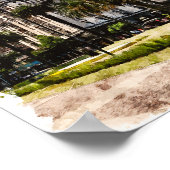 Poster Montevideo Uruguay City View (Coin)