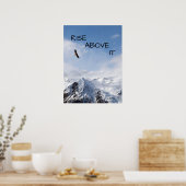 Poster Montez au-dessus de l'affiche (Cuisine)