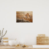 Poster "Montez comme des Lions" (Cuisine)