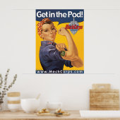 Poster Montez dans l'affiche Pod! - MechCorps (Cuisine)