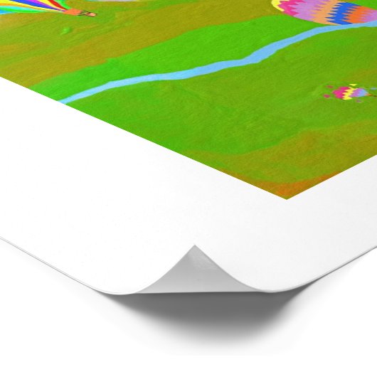 Poster Montez Et Éloignez-Vous. (Coin)