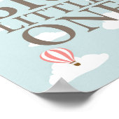 Poster Montgolfière R (Coin)