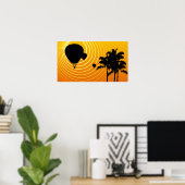 Poster montgolfières (Bureau à domicile)