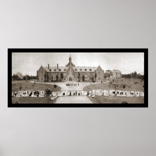 Poster Montgomery, AL, photo 1918 des femmes (Devant)