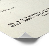 Poster Montgomery West side California et Sacramento (Coin)