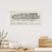 Poster Montgomery West side California et Sacramento (Cuisine)