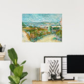 Poster Montmartre, Derrière le Moulin de la Galette, Pari (Bureau à domicile)