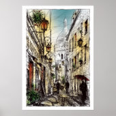 Poster Montmartre XI (Devant)
