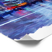 Poster Montpellier France Place de la Comédie View (Coin)