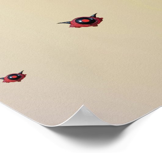 Poster Montre de drone (Coin)