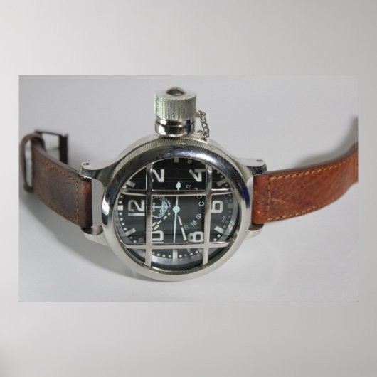 Poster Montre de plongeur russe (Devant)