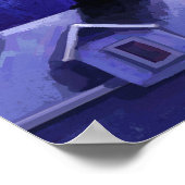 Poster Montre Lune (Coin)