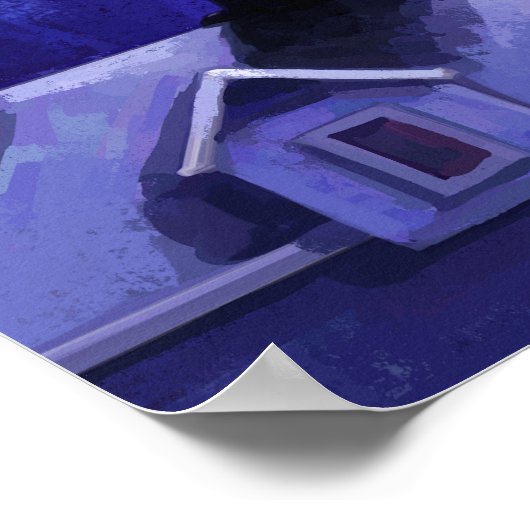 Poster Montre Lune (Coin)