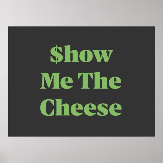 Poster Montre Moi Le Fromage (Devant)