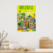 POSTER MONTRÉAL (Cuisine)