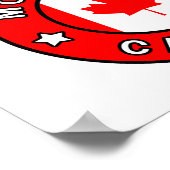 Poster Montréal Canada (Coin)