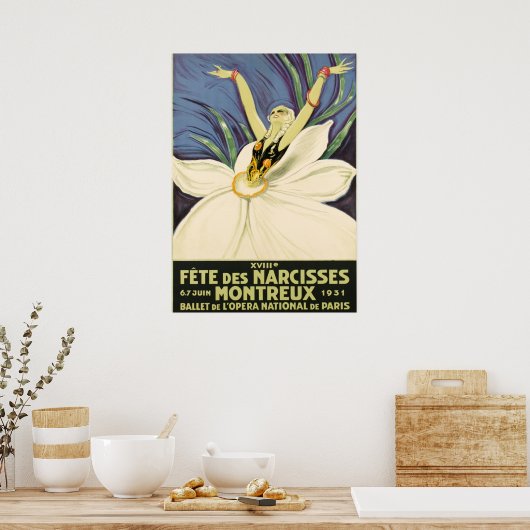 POSTER MONTREUX (Cuisine)