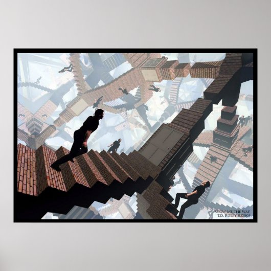 Poster Montrez-moi le chemin (Devant)