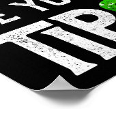 Poster Montrez-Moi Votre Astuce$ Drôle Bartender Mixologu (Coin)