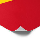 Poster Montrez vos couleurs - Espagne (Coin)