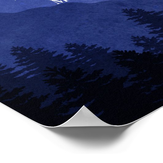 Poster Monts Célébration de la vie (Coin)