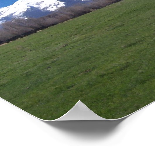 Poster Monts Ruby En Avril (Coin)