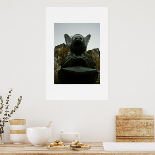 Poster Monument à l'aigle (Cuisine)