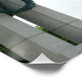 Poster Monument à Washington et mémorial 2ÈME GUERRE MOND (Coin)