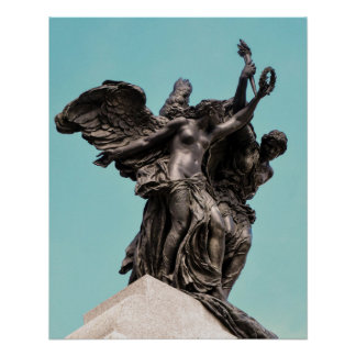 Poster Monument commémoratif de guerre du Canada Paix et 