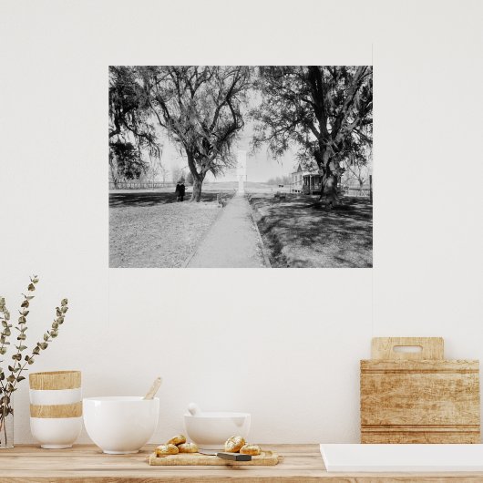 Poster Monument de Chalmette : 1900 (Cuisine)