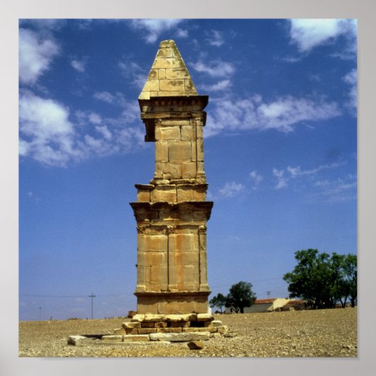 Poster Monument de guerre punique, 3e siècle av. J.-C. (Devant)
