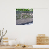 Poster Monument de la guerre de Corée à Washington, D.C. (Cuisine)