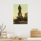 Poster Monument Maximilian II à Munich (Cuisine)