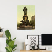 Poster Monument Maximilian II à Munich (Bureau à domicile)
