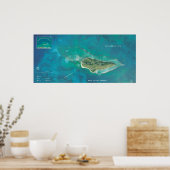 Poster Monument national de Buck Island Reef (Cuisine)