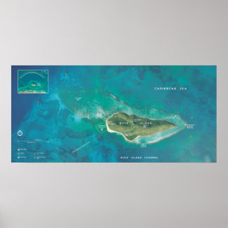 Poster Monument national de Buck Island Reef