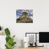Poster Monument national de Devils Tower (Bureau à domicile)