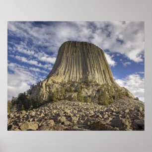 Poster Monument national de Devils Tower
