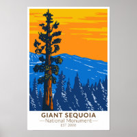 Monument national de la séquoia géante Californie