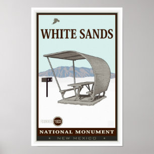 Poster Monument national de White Sands 4