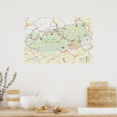 Poster Monument national des Great Smoky Mountains (Cuisine)