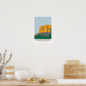 Poster Monument national des lits fossilifères de la John (Cuisine)