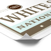 Poster Monument national des Sands blancs (Coin)