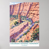 Poster Monument national du Colorado (Devant)