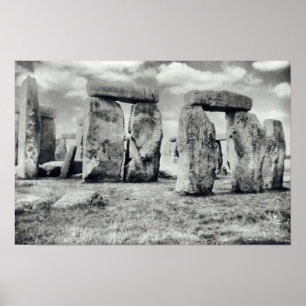 Poster Monument préhistorique de Stonehenge