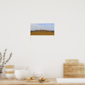 Poster Monument Rocks dans le Kansas occidental (Cuisine)