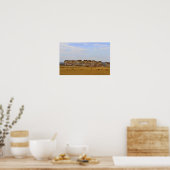 Poster Monument Rocks dans l'ouest du Kansas (Cuisine)